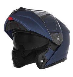 NOX KASK SZCZĘKOWY (FLIP-UP) Z BLENDĄ N967 SOLID KOLOR NIEBIESKI MAT ROZMIAR L (PINLOCK DO TEGO MODELU - FILMPINLOCK30DKS166)