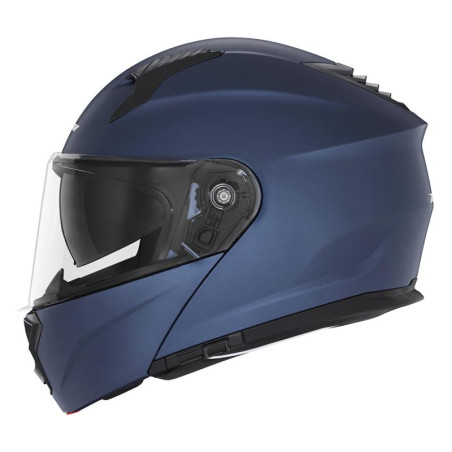NOX KASK SZCZĘKOWY (FLIP-UP) Z BLENDĄ N967 SOLID KOLOR NIEBIESKI MAT ROZMIAR L (PINLOCK DO TEGO MODELU - FILMPINLOCK30DKS166)