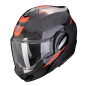 SCORPION KASK SZCZĘKOWY (SZCZĘKA DO TYŁU) EXO-TECH CARBON ROVER BK-RED KOLOR CZARNY/CZERWONY ROZMIAR XL