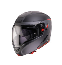 CABERG KASK SZCZĘKOWY FLIP-UP MODEL HORUS X RAY CZARNY MAT/SZARY/CZERWONY FLUO ROZMIAR L