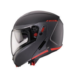 CABERG KASK SZCZĘKOWY FLIP-UP MODEL HORUS X RAY CZARNY MAT/SZARY/CZERWONY FLUO ROZMIAR XL