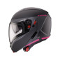 CABERG KASK SZCZĘKOWY FLIP-UP MODEL HORUS X RAY CZARNY MAT/SZARY/FUKSJA (INTENSYWNY ODCIEŃ RÓŻOWEGO) ROZMIAR M