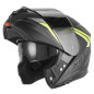 NOX KASK SZCZĘKOWY (FLIP-UP) Z BLENDĄ N968 SHIFT KOLOR CZARNY MAT/ŻÓŁTY FLUO ROZMIAR M NOX KASK SZCZĘKOWY (FLIP-UP) Z BLENDĄ N968 SHIFT KOLOR CZARNY MAT/ŻÓŁTY FLUO ROZMIAR M
