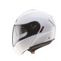 CABERG KASK SZCZĘKOWY FLIP-UP MODEL LEVO X SOLID KOLOR BIAŁY POŁYSK ROZMIAR M (PINLOCK W ZESTAWIE)