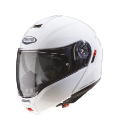 CABERG KASK SZCZĘKOWY FLIP-UP MODEL LEVO X SOLID KOLOR BIAŁY POŁYSK ROZMIAR S (PINLOCK W ZESTAWIE)