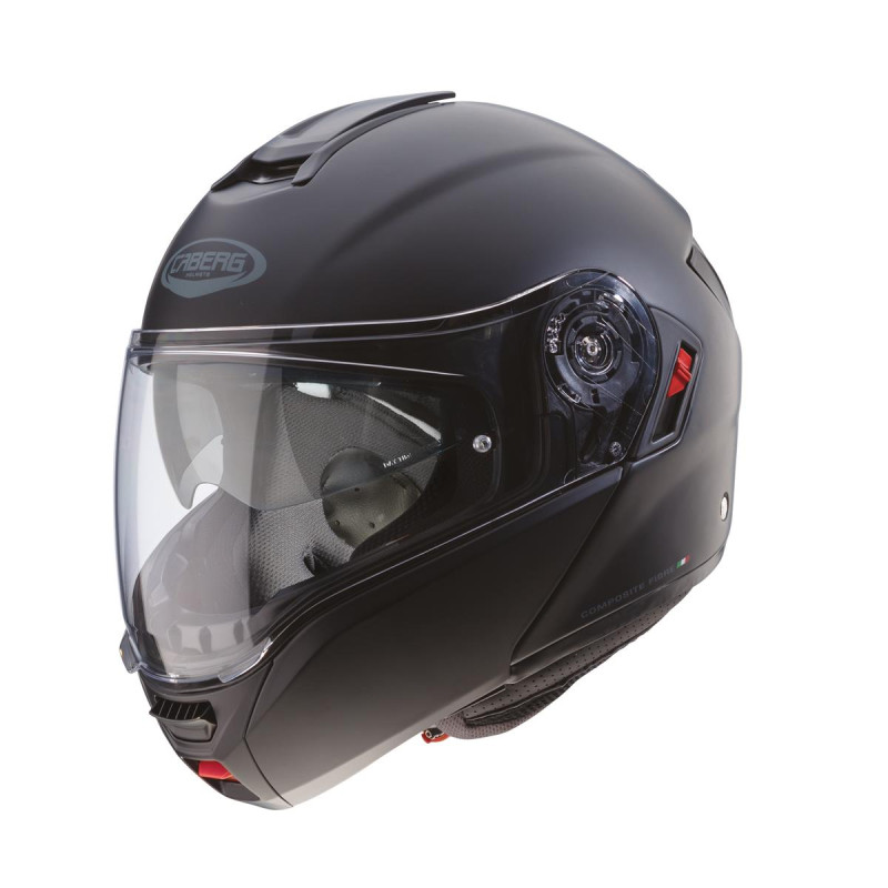 CABERG KASK SZCZĘKOWY FLIP-UP MODEL LEVO X SOLID KOLOR CZARNY MAT ROZMIAR XS (PINLOCK W ZESTAWIE)