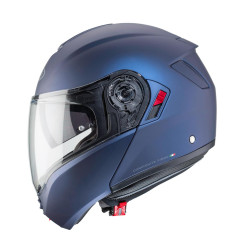 CABERG KASK SZCZĘKOWY FLIP-UP MODEL LEVO X SOLID KOLOR NIEBIESKI MAT (YAMAHA) ROZMIAR M (PINLOCK W ZESTAWIE)