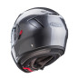 CABERG PROMOCJA KASK SZCZĘKOWY FLIP-UP MODEL LEVO X SOLID KOLOR SZARY METALIK ROZMIAR L (PINLOCK W ZESTAWIE)