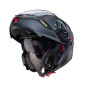 CABERG WYPRZEDAZ KASK SZCZĘKOWY FLIP-UP MODEL LEVO X MANTA KOLOR CZARNY MAT/SZARY/ŻÓŁTY FLUO ROZMIAR S (PINLOCK W ZESTAWIE)