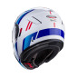 CABERG WYPRZEDAZ KASK SZCZĘKOWY FLIP-UP MODEL LEVO X MANTA KOLOR BIAŁY/NIEBIESKI/CZERWONY ROZMIAR S (PINLOCK W ZESTAWIE)