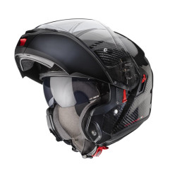 CABERG KASK SZCZĘKOWY FLIP-UP MODEL LEVO X CARBON KOLOR KARBON ROZMIAR L (PINLOCK W ZESTAWIE)