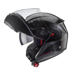 CABERG KASK SZCZĘKOWY FLIP-UP MODEL LEVO X CARBON KOLOR KARBON ROZMIAR M (PINLOCK W ZESTAWIE)