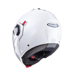 CABERG KASK SZCZĘKOWY FLIP-UP MODEL DUKE EVO SOLID KOLOR BIAŁY POŁYSK ROZMIAR M (PINLOCK W ZESTAWIE)