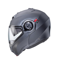 CABERG KASK SZCZĘKOWY FLIP-UP MODEL DUKE EVO SOLID KOLOR SZARY MAT KAMO ROZMIAR M (PINLOCK W ZESTAWIE)