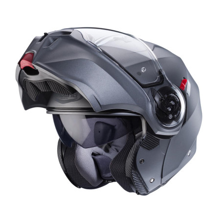 CABERG KASK SZCZĘKOWY FLIP-UP MODEL DUKE EVO SOLID KOLOR SZARY MAT KAMO ROZMIAR XL (PINLOCK W ZESTAWIE)