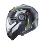 CABERG KASK SZCZĘKOWY FLIP-UP MODEL DUKE EVO MOVE KOLOR SZARY MAT/CZARNY/ŻÓŁTY FLUO ROZMIAR M (PINLOCK W ZESTAWIE)