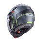 CABERG KASK SZCZĘKOWY FLIP-UP MODEL DUKE EVO MOVE KOLOR SZARY MAT/CZARNY/ŻÓŁTY FLUO ROZMIAR M (PINLOCK W ZESTAWIE)