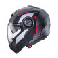 CABERG KASK SZCZĘKOWY FLIP-UP MODEL DUKE EVO MOVE KOLOR SZARY MAT/CZARNY/CZERWONY ROZMIAR M (PINLOCK W ZESTAWIE)