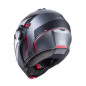 CABERG KASK SZCZĘKOWY FLIP-UP MODEL DUKE EVO MOVE KOLOR SZARY MAT/CZARNY/CZERWONY ROZMIAR M (PINLOCK W ZESTAWIE)