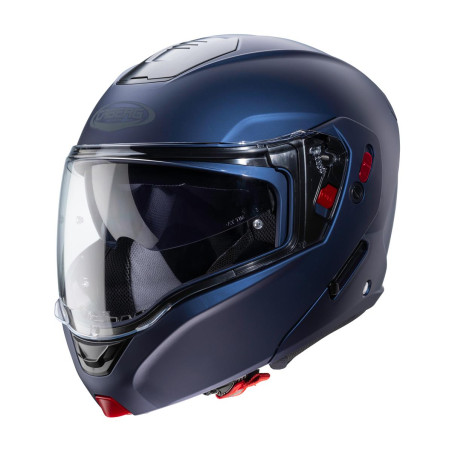 CABERG KASK SZCZĘKOWY FLIP-UP MODEL HORUS X SOLID KOLOR NIEBIESKI MAT (YAMAHA) ROZMIAR M (PINLOCK W ZESTAWIE)