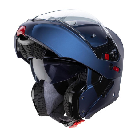 CABERG KASK SZCZĘKOWY FLIP-UP MODEL HORUS X SOLID KOLOR NIEBIESKI MAT (YAMAHA) ROZMIAR L (PINLOCK W ZESTAWIE)