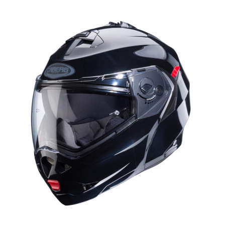 CABERG KASK SZCZĘKOWY FLIP-UP MODEL DUKE X SOLID KOLOR CZARNY POŁYSK (SMART - BEZ PINLOCK W ZESTAWIE) ROZMIAR M