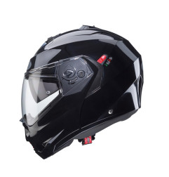 CABERG KASK SZCZĘKOWY FLIP-UP MODEL DUKE X SOLID KOLOR CZARNY POŁYSK (SMART - BEZ PINLOCK W ZESTAWIE) ROZMIAR S