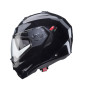 CABERG KASK SZCZĘKOWY FLIP-UP MODEL DUKE X SOLID KOLOR CZARNY POŁYSK (SMART - BEZ PINLOCK W ZESTAWIE) ROZMIAR S