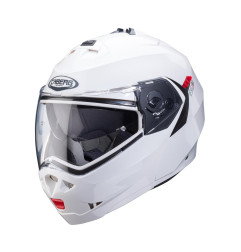 CABERG KASK SZCZĘKOWY FLIP-UP MODEL DUKE X SOLID KOLOR BIAŁY POŁYSK ROZMIAR M (PINLOCK W ZESTAWIE)