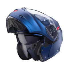 CABERG KASK SZCZĘKOWY FLIP-UP MODEL DUKE X SOLID KOLOR NIEBIESKI MAT (YAMAHA) ROZMIAR M (PINLOCK W ZESTAWIE)