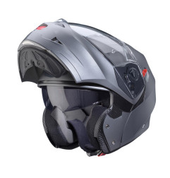 CABERG KASK SZCZĘKOWY FLIP-UP MODEL DUKE X SOLID KOLOR SZARY MAT ROZMIAR XL (PINLOCK W ZESTAWIE)