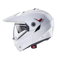 CABERG KASK SZCZĘKOWY FLIP-UP ENDURO MODEL TOURMAX X SOLID KOLOR BIAŁY POŁYSK ROZMIAR M (PINLOCK W ZESTAWIE)