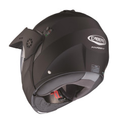 CABERG KASK SZCZĘKOWY FLIP-UP ENDURO MODEL TOURMAX X SOLID KOLOR CZARNY MAT ROZMIAR XL (PINLOCK W ZESTAWIE)