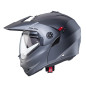 CABERG KASK SZCZĘKOWY FLIP-UP ENDURO MODEL TOURMAX X SOLID KOLOR SZARY MAT - GUNMETAL ROZMIAR XL (PINLOCK W ZESTAWIE)