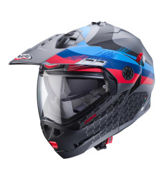 CABERG KASK SZCZĘKOWY FLIP-UP ENDURO MODEL TOURMAX X SARABE KOLOR SZARY MAT/CZARNY/KOLORY BMW ROZMIAR XL (PINLOCK W ZESTAWIE)