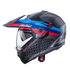 CABERG KASK SZCZĘKOWY FLIP-UP ENDURO MODEL TOURMAX X SARABE KOLOR SZARY MAT/CZARNY/KOLORY BMW ROZMIAR XL (PINLOCK W ZESTAWIE)