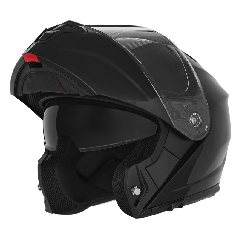 NOX KASK SZCZĘKOWY (FLIP-UP) Z BLENDĄ N968 KOLOR CZARNY POŁYSK ROZMIAR XL NOX KASK SZCZĘKOWY (FLIP-UP) Z BLENDĄ N968 KOLOR CZARNY POŁYSK ROZMIAR XL