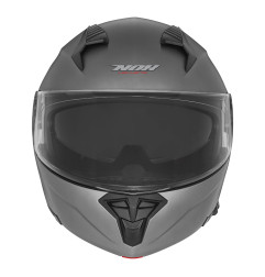 NOX KASK SZCZĘKOWY (FLIP-UP) Z BLENDĄ N968 KOLOR TYTANOWY MAT ROZMIAR M
