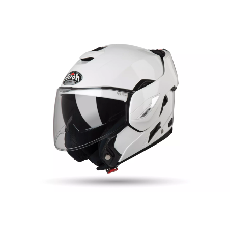 Kask motocyklowy szczękowy Airoh Rev 19 White Gloss XS