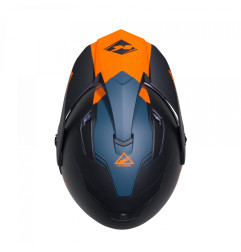KENNY RACING KASK DUAL ADVENTURE MODEL EXTREME GRAPHIC ORANGE/PETROL MATT KOLOR CZARNY/POMARAŃCZOWY ROZMIAR XXL (63 - 64 CM)