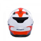 KENNY RACING KASK DUAL ADVENTURE MODEL EXTREME GRAPHIC PATRIOT KOLOR BIAŁY/NIEBIESKI/CZERWONY ROZMIAR XL ( 61 - 62 CM )