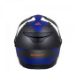 KENNY RACING KASK DUAL ADVENTURE MODEL EXTREME GRAPHIC GUNMETAL MATT KOLOR CZARNY/SZARY/NIEBIESKI ROZMIAR XL (61 - 62 CM)