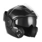 NOX PREMIUM KASK SZCZĘKOWY FLIP-BACK (SZCZĘKA DO TYŁU) Z BLENDĄ SPINNER KOLOR CZARNY MAT ROZMIAR L