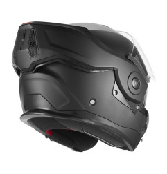 NOX PREMIUM KASK SZCZĘKOWY FLIP-BACK (SZCZĘKA DO TYŁU) Z BLENDĄ SPINNER KOLOR CZARNY MAT ROZMIAR L