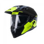KENNY RACING KASK DUAL ADVENTURE MODEL EXTREME GRAPHIC NEON YELLOW KOLOR CZARNY/SZARY/ŻÓŁTY ROZMIAR XL (61 - 62 CM)