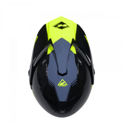 KENNY RACING KASK DUAL ADVENTURE MODEL EXTREME GRAPHIC NEON YELLOW KOLOR CZARNY/SZARY/ŻÓŁTY ROZMIAR XL (61 - 62 CM)
