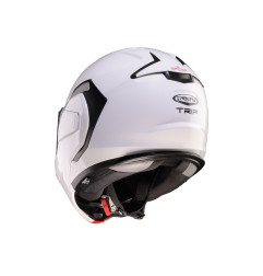 CABERG KASK SZCZĘKOWY FLIP-BACK (SZCZĘKA DO TYŁU) MODEL TRIP SOLID KOLOR BIAŁY POŁYSK ROZMIAR XXL (PINLOCK W ZESTAWIE)