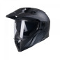 KENNY RACING KASK DUAL ADVENTURE MODEL EXTREME SOLID MATT BLACK KOLOR CZARNY ROZMIAR XL (61 - 62 CM)