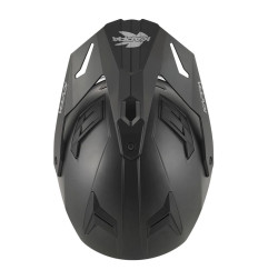 KAPPA KASK KV33 SOLID ENDURO DUAL OFF ROAD Z SZYBĄ I BLENDĄ KOLOR CZARNY MATT ROZMIAR 56 / S (HOMOLOGACJA ECE 22R06)