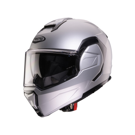 CABERG KASK SZCZĘKOWY FLIP-BACK (SZCZĘKA DO TYŁU) MODEL TRIP SOLID KOLOR SZARY MAT ROZMIAR XXL (PINLOCK W ZESTAWIE)